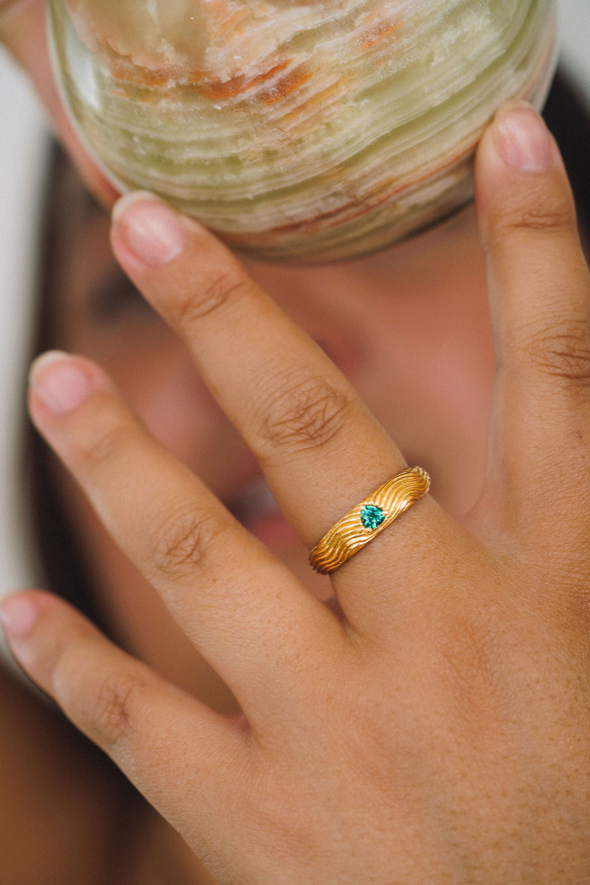 The Oasis Ring | Gold, Gold / Gold, alternate image number 1