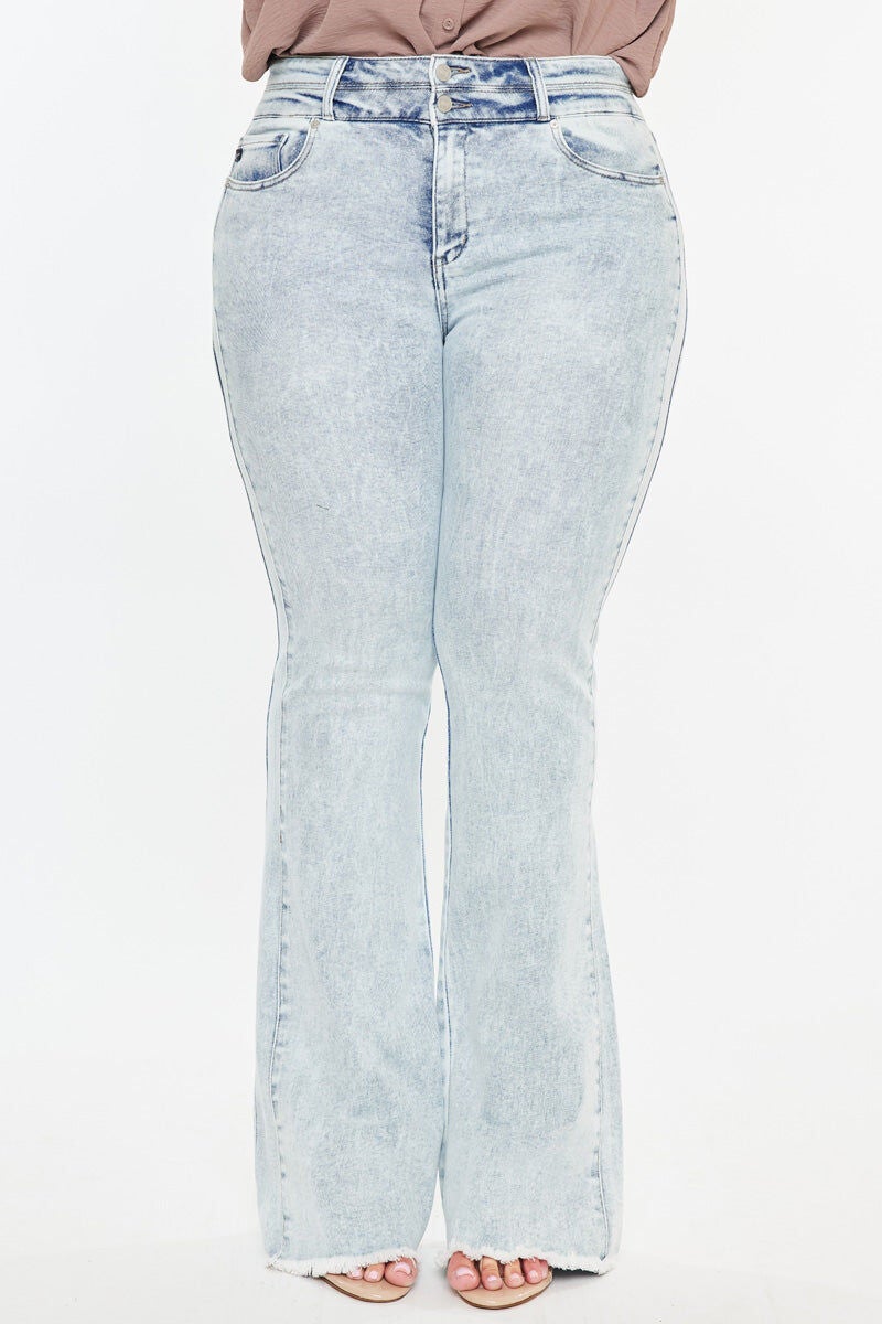Marcy High Rise Bootcut Jeans (Plus Size), Light Wash / Light Wash, alternate image number 6