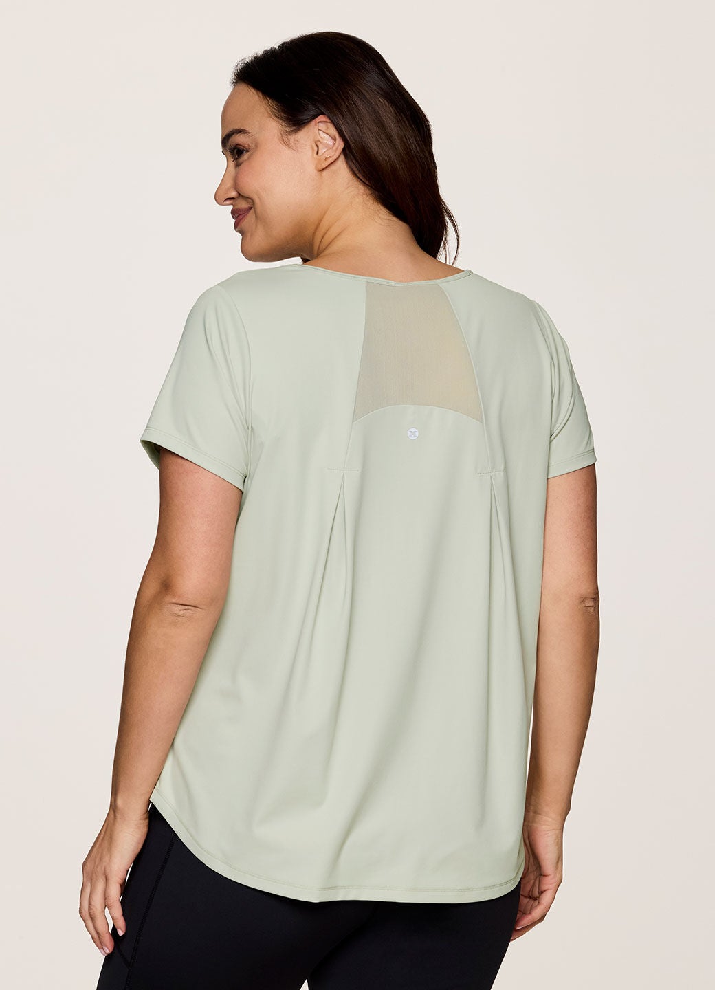 Plus On The Run Tee, Green Tea / Sage Green, alternate image number 4