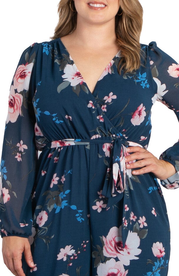 Celina Chiffon Jumpsuit, , alternate image number 4