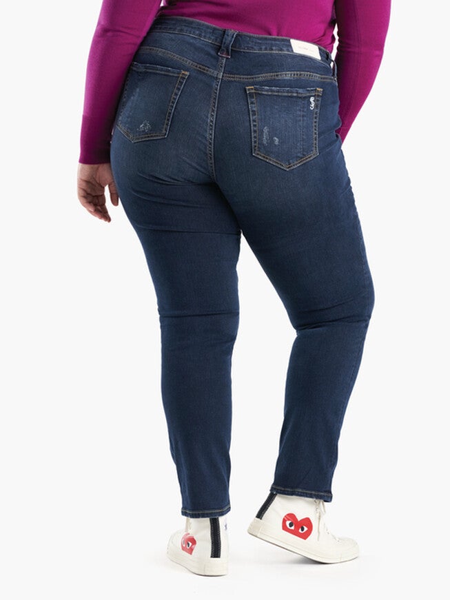 Mid Rise Slim, KARINA / Dark Wash, alternate image number 2