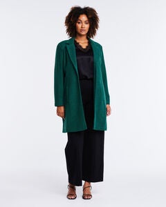Wander Green Collared Coat