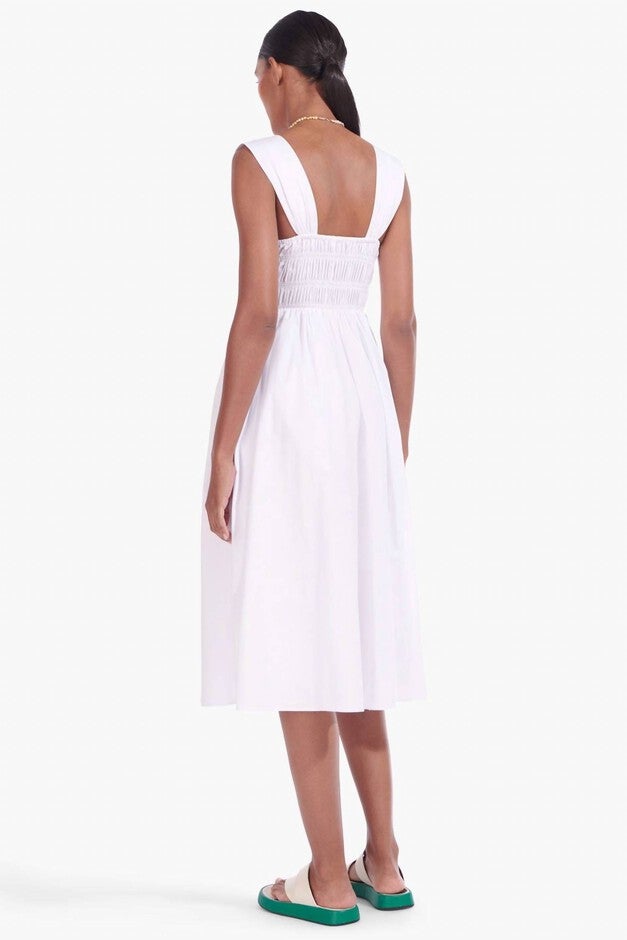 IDA DRESS IN WHITE, White / White, alternate image number null