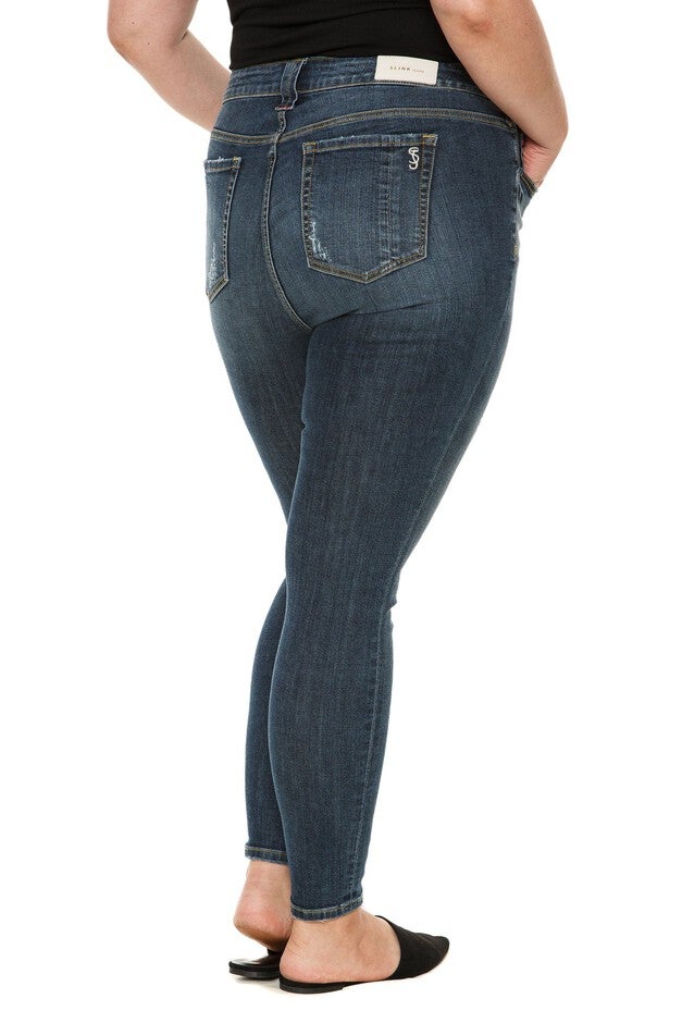 Mid Rise Ankle Skinny - Sofia, , alternate image number 8