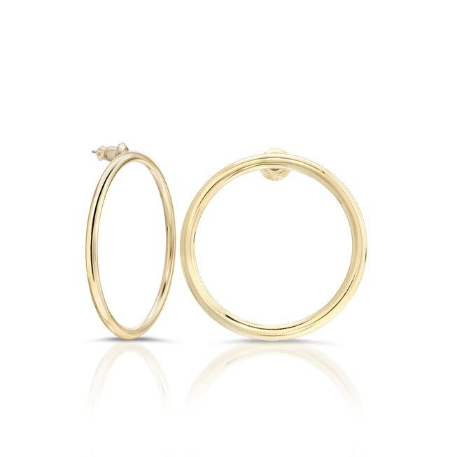 Medium Mia Earrings Gold, Gold / Gold, hi-res image number null