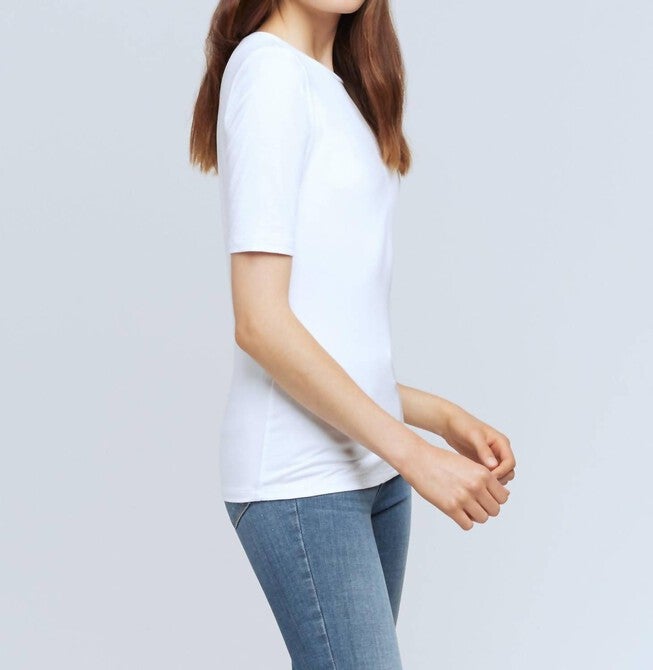 CASEY TEE IN WHITE, , alternate image number 3