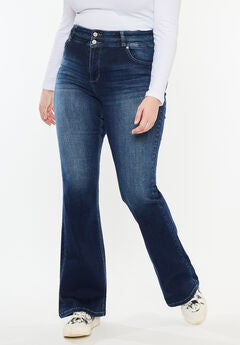 Samaria High Rise Skinny Bootcut (Plus Size)
