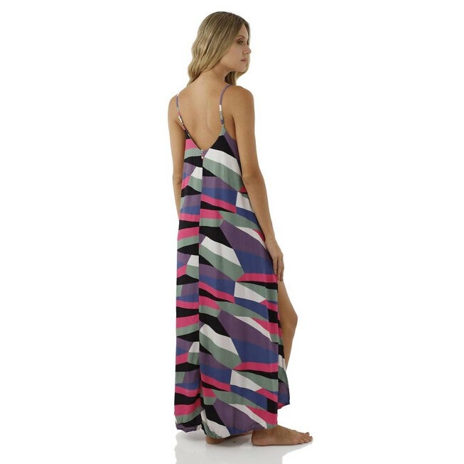 COSMIC MAXI DRESS IN MULTI, Multi / Purple, alternate image number null