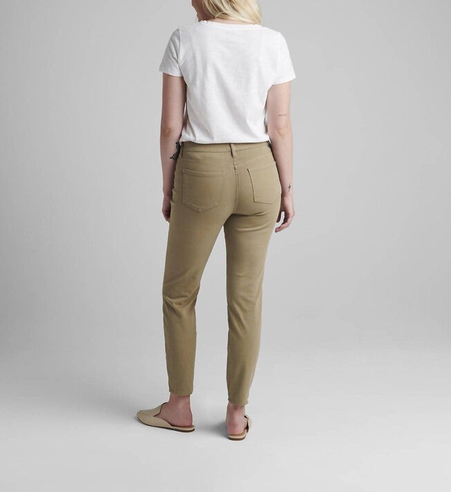 CECILIA SKINNY JEAN IN CHINCHILLA, Chinchilla / Beige, alternate image number null