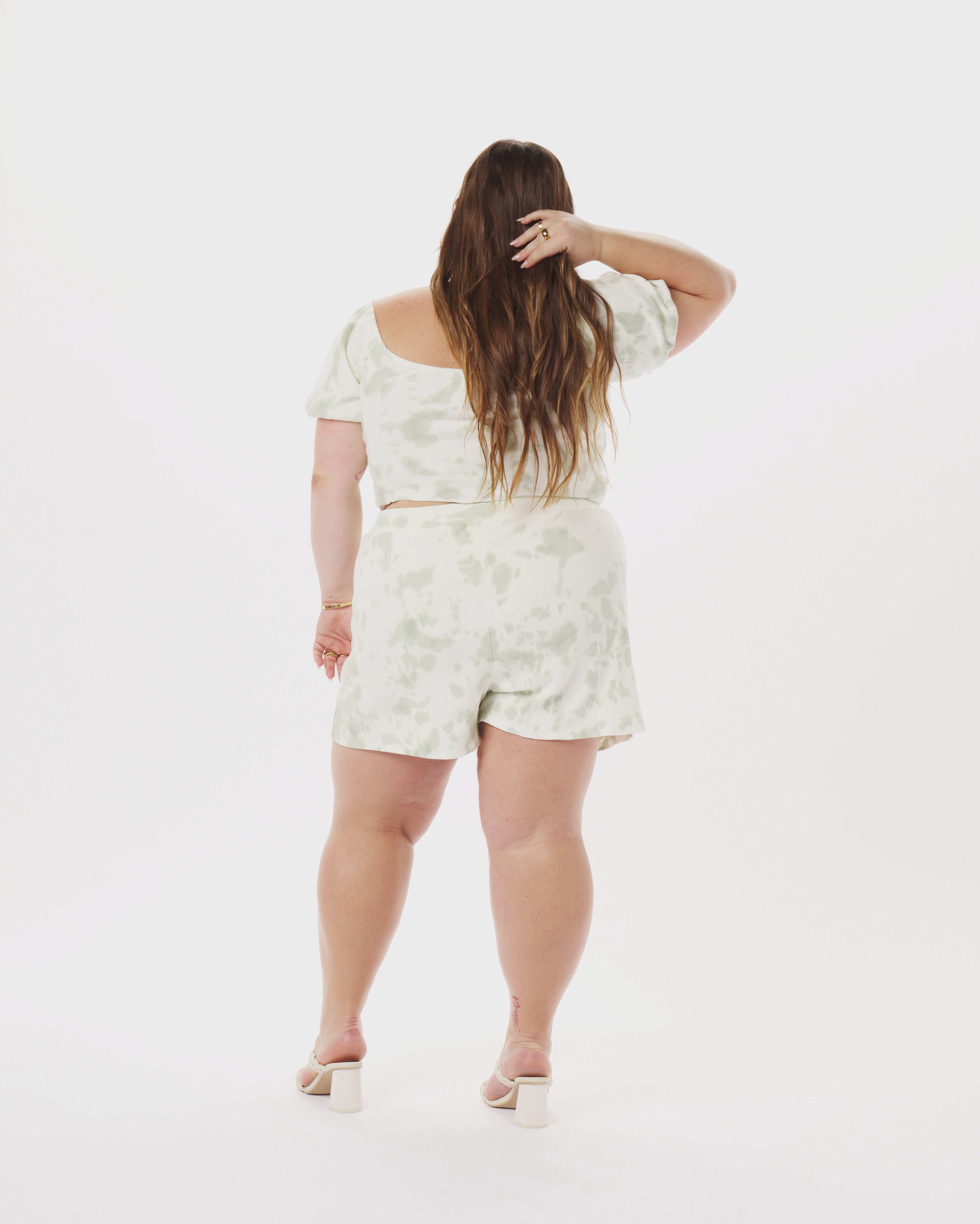 Bo Bottom in Sky Blue, Sage Green / Sage Green, alternate image number 2