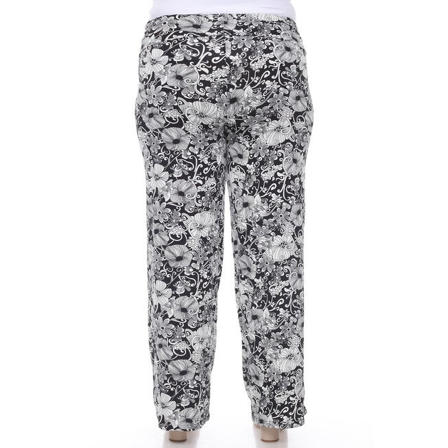 Floral Paisley Palazzo Pants, , alternate image number null