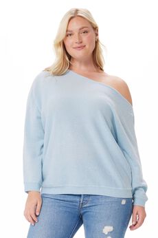 Cashmere Off the Shoulder Sweater