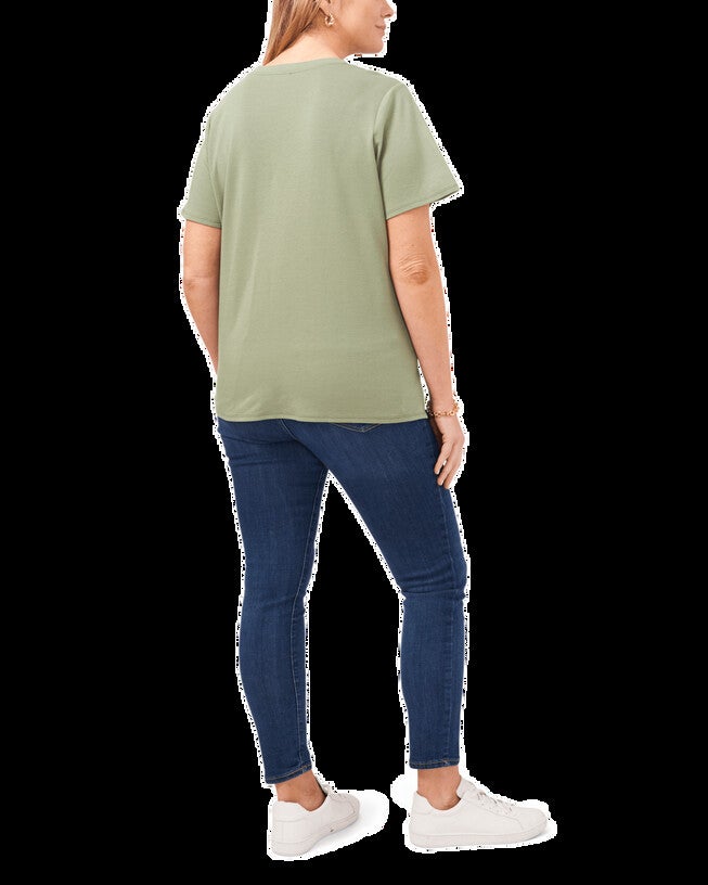 Isabelle Crew Neck Tee, , alternate image number null