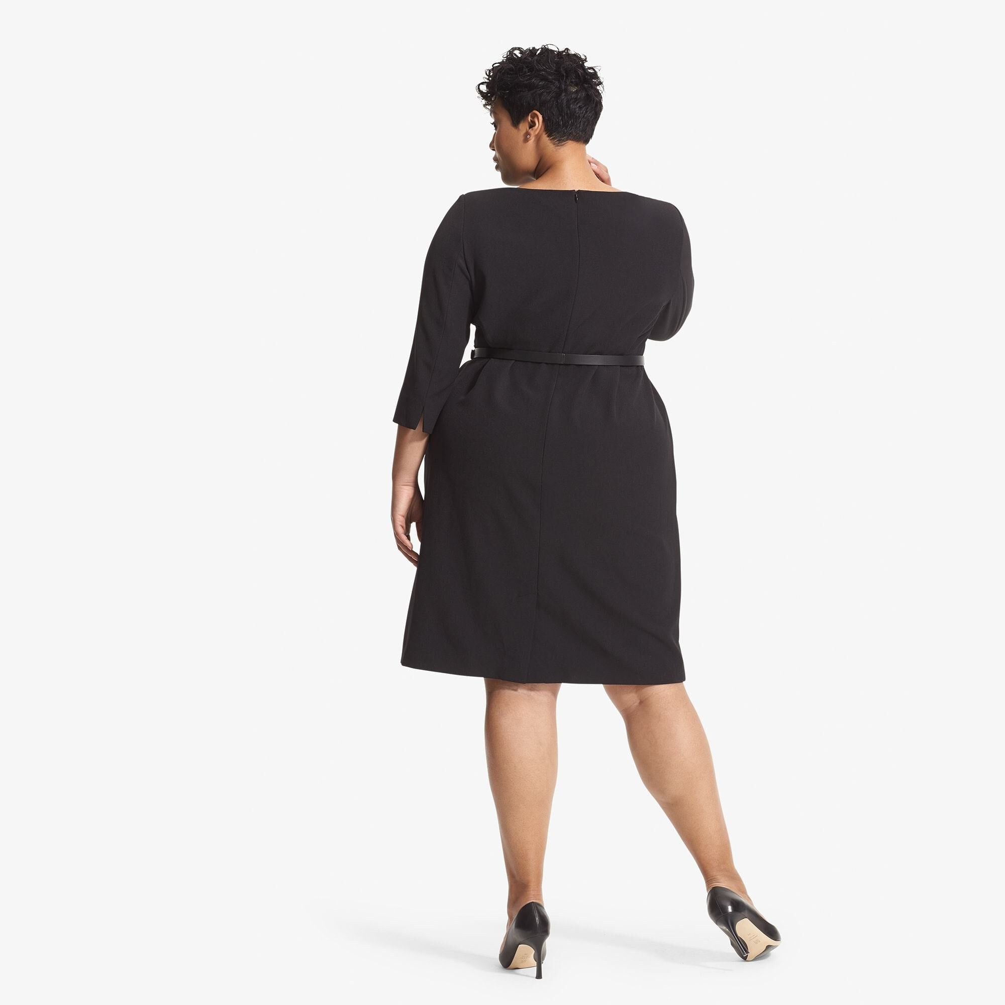 Etsuko Dress :: Black, Black / Black, alternate image number 2