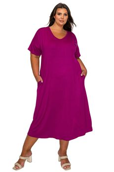 Olivia Pocket Midi Dress