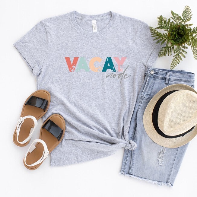 Vacay Mode Colorful, Heather Grey / Light Grey, hi-res image number null