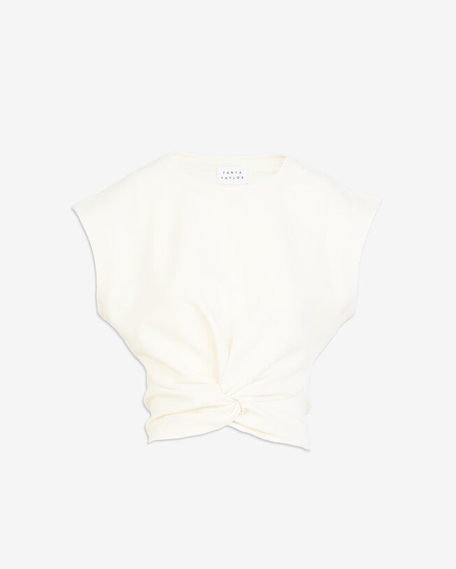 Rosalie Top, Cream / Cream, alternate image number null