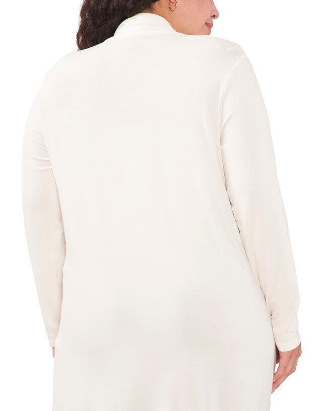 Elodie Open Front Cardigan, NEW IVORY / Ivory, alternate image number null
