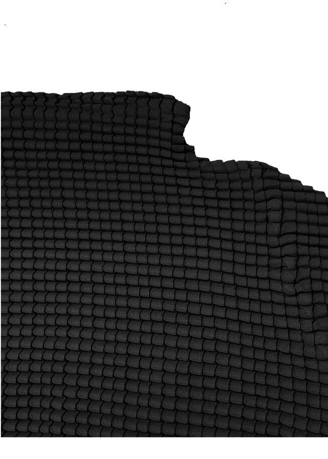 INGRID PLEATED MOCK NECK TOP, Black / Black, alternate image number 1