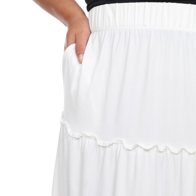 Tiered Maxi Skirt, , alternate image number 9
