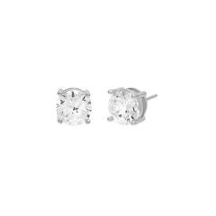 Juliette Stud Earring Silver 8 MM