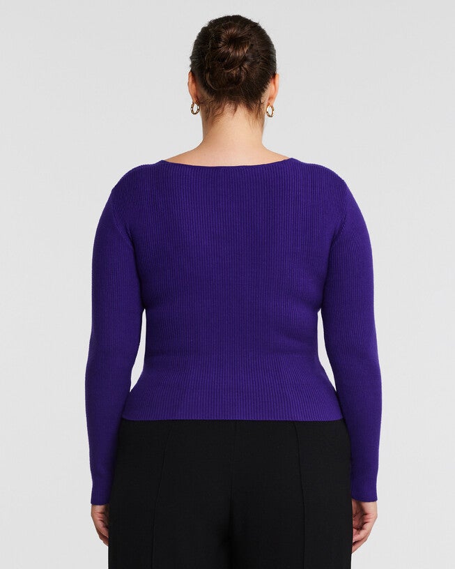Wrap It Up Long Sleeve Knit Top, , alternate image number 8