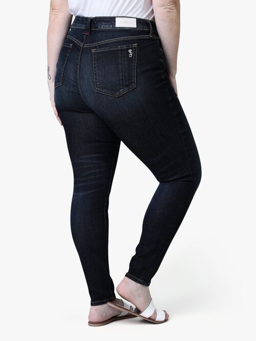 Mid Rise Ankle Skinny - Sofia, KALIAH / Dark Wash, alternate image number 2