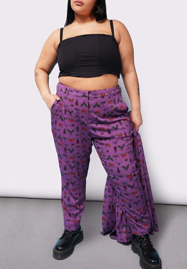 The Empower Slim Crop Pant, INSECT GRAPE / Purple, hi-res image number 0