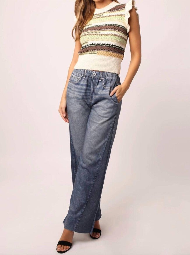 MONA SWEATER IN MULTI, Multi / White, alternate image number null