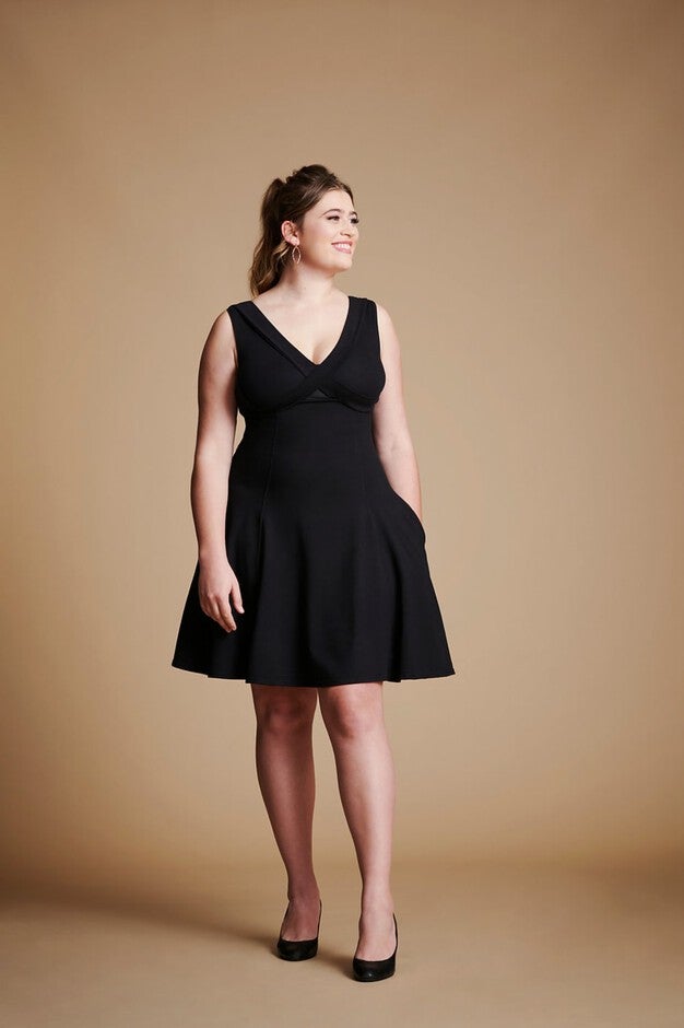 Bra-Free Fit & Flare, , alternate image number null