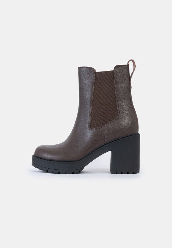 Rebel Lug Heel Chelsea, Brown / Brown, alternate image number 1