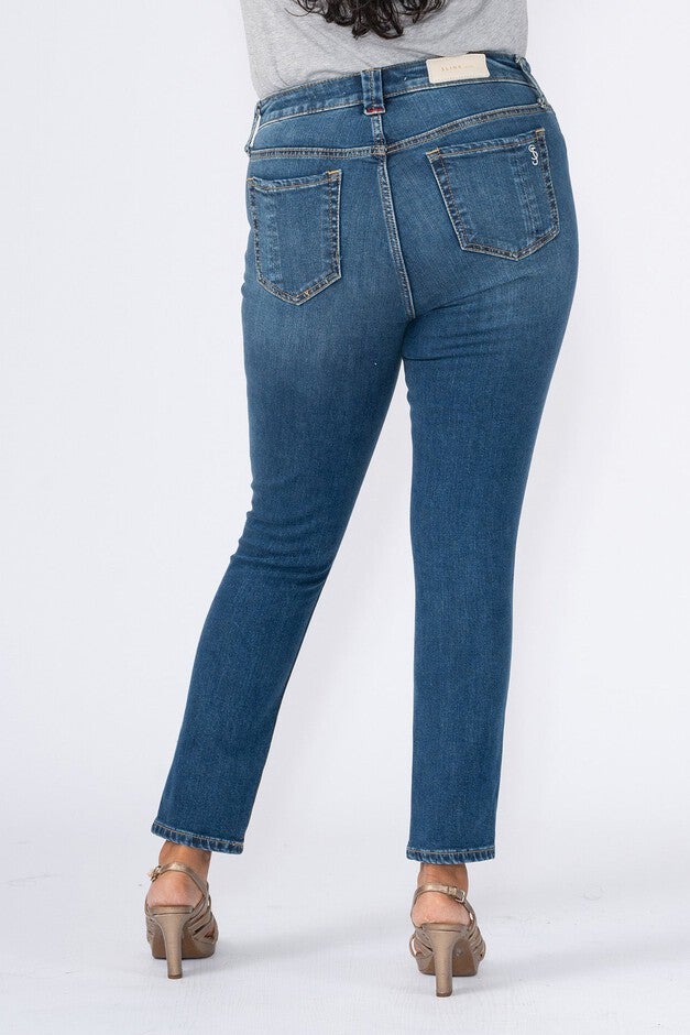 High Rise Ankle Skinny - Haisley, HAISLEY / Medium Wash, alternate image number null