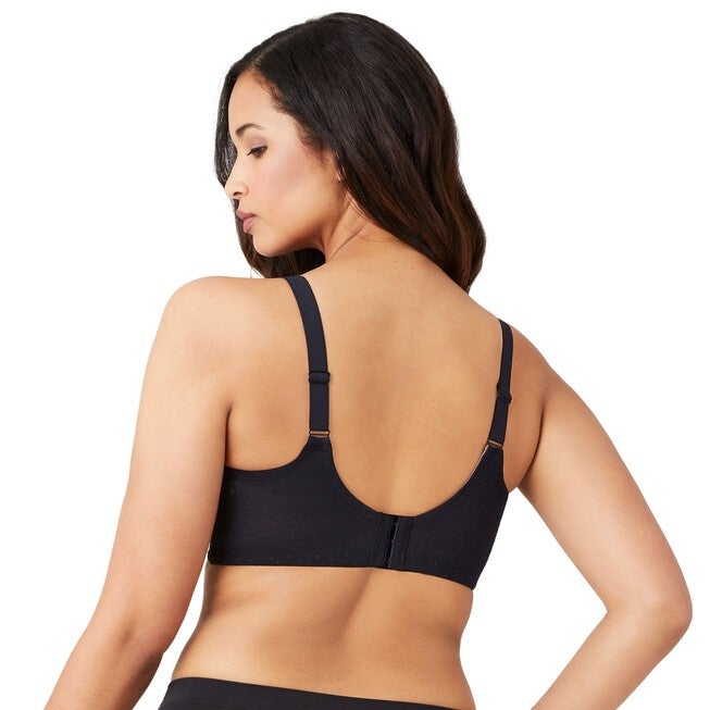 Back Appeal® WireFree Bra, Black / Black, alternate image number 1