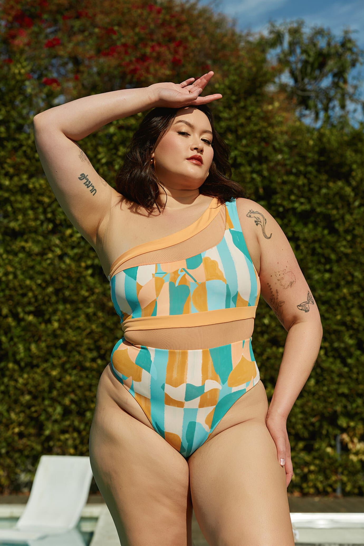 Coast One Piece II, Expressivo / Peach, hi-res image number 0