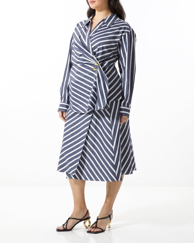 Ziggy Skirt, DARK MARINAWHITE / Navy, hi-res image number null