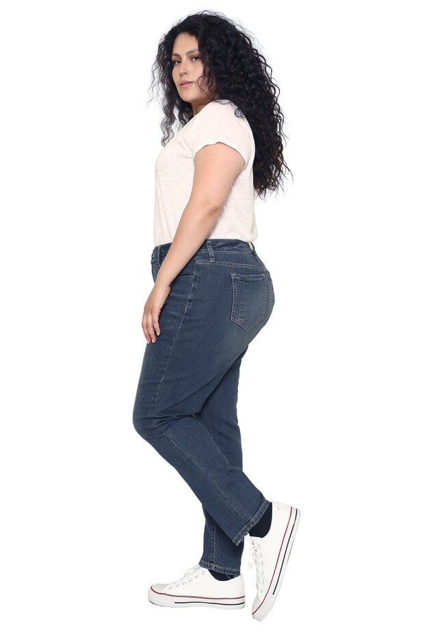 High Rise Ankle Skinny - Flora, FLORA / Dark Wash, alternate image number 1