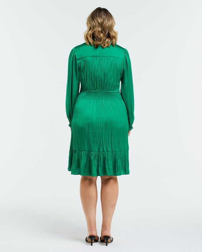 Nina Shirred Dress, , alternate image number 8