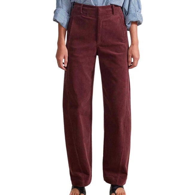 MERIDIAN CORDUROY PANT IN CHOCOLATE, Chocolate / Brown, hi-res image number null