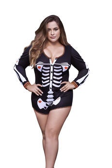 Skeleton Sleep Romper
