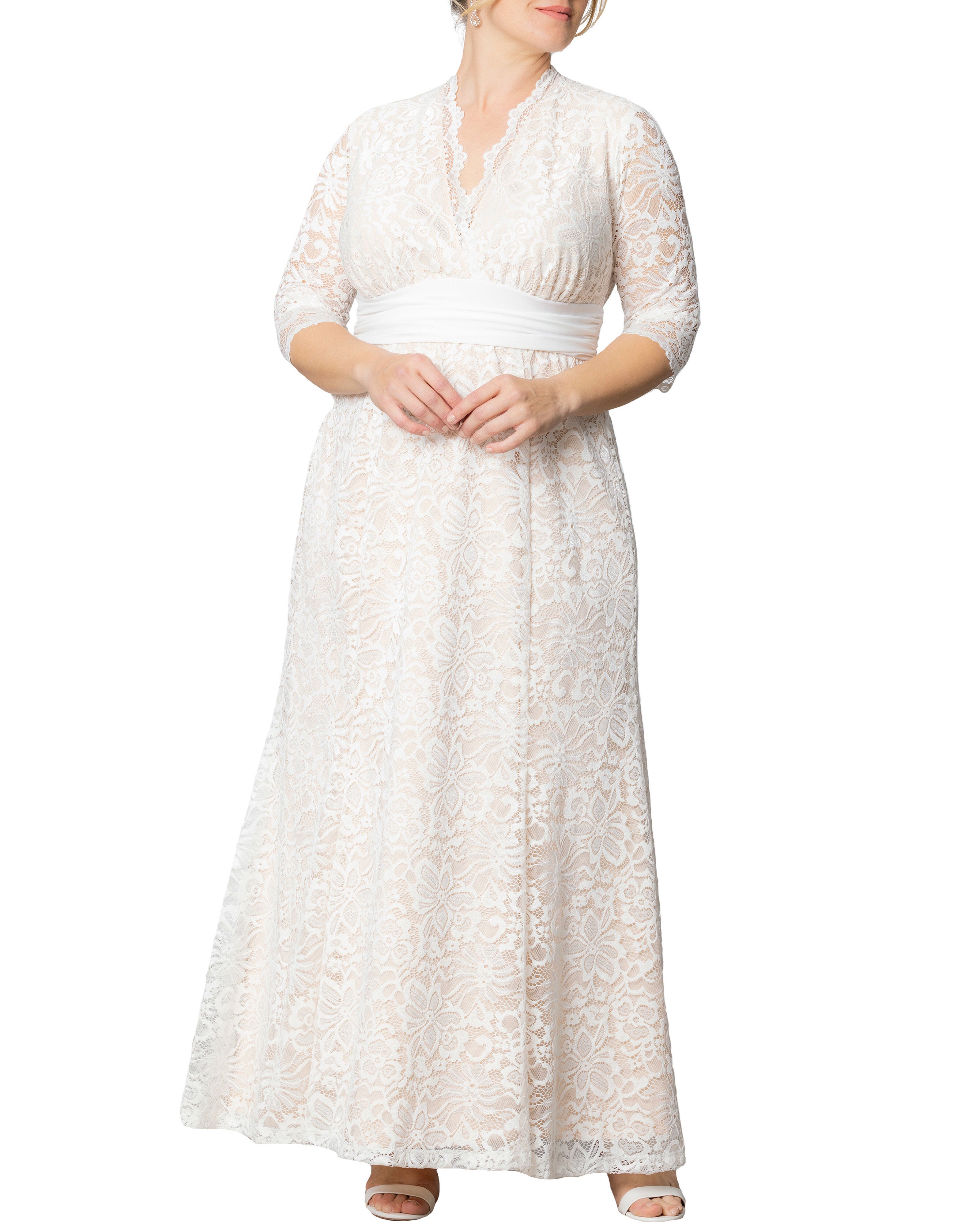 Amour Lace Wedding Gown, , alternate image number 7