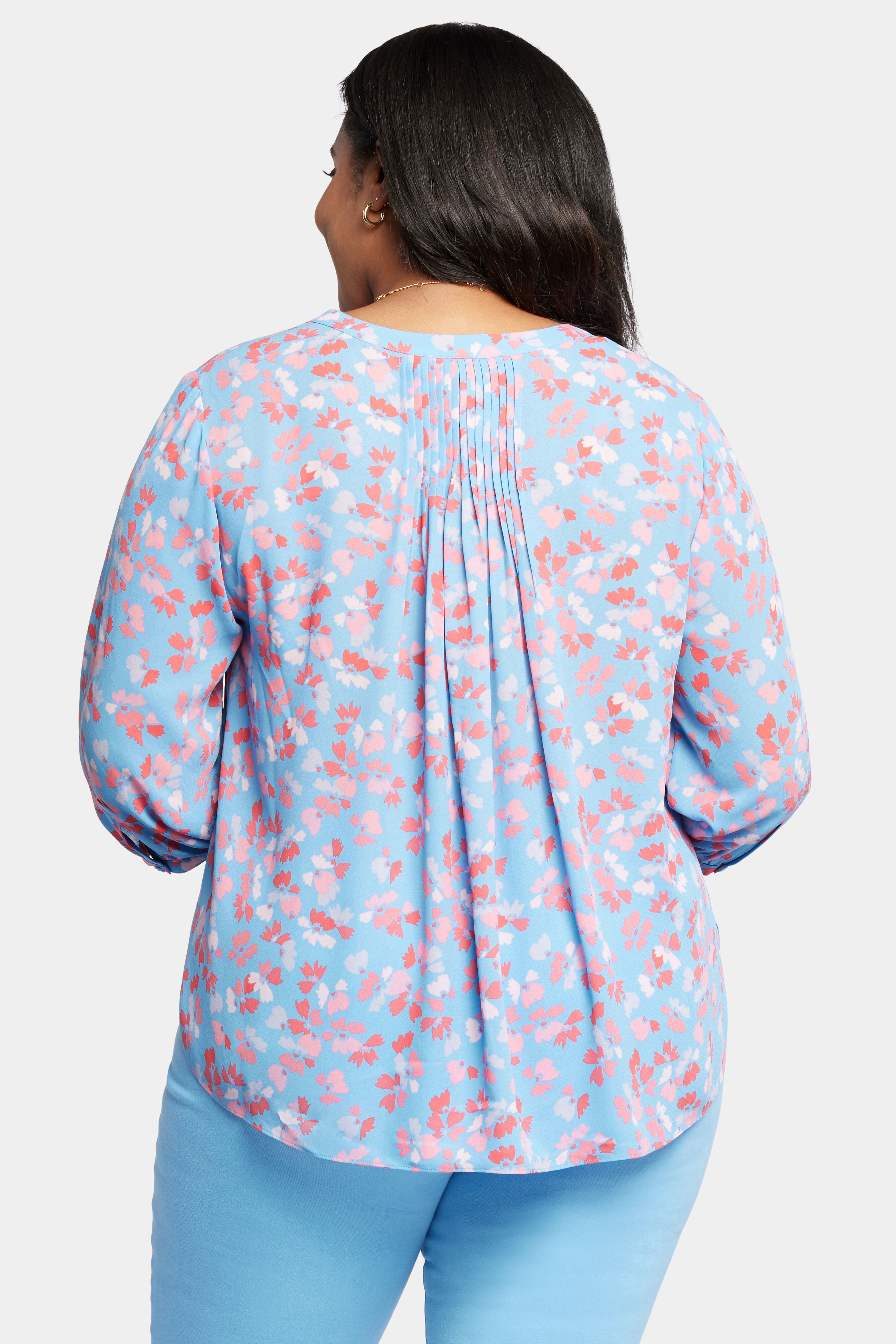 Pintuck Blouse, , alternate image number 2