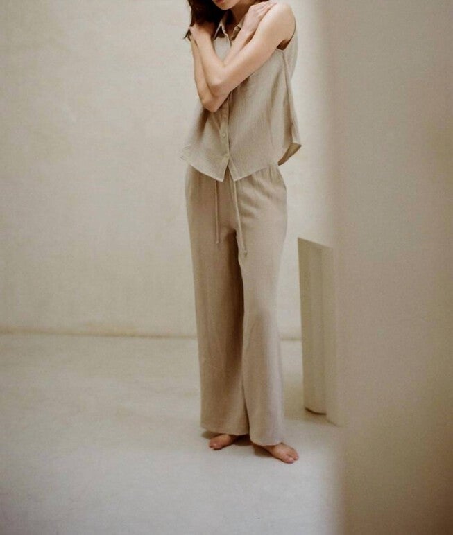 SUNRISE SAIL PANTS IN TAUPE, , alternate image number 5