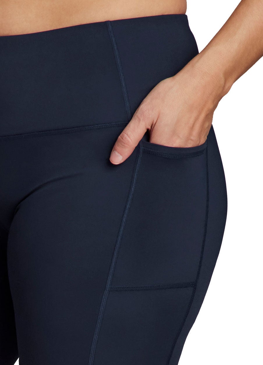 Plus Prime Tech Flex Ultra Hold 7 inches Bike Short, Navy / Navy, alternate image number 1