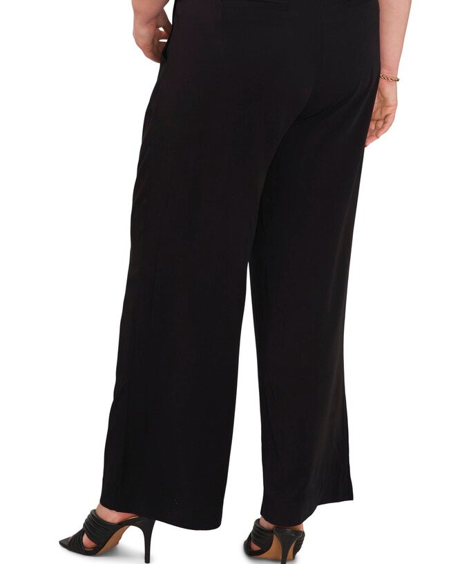 Delphi Font Pleat Pant, RICH BLACK / Black, alternate image number 3