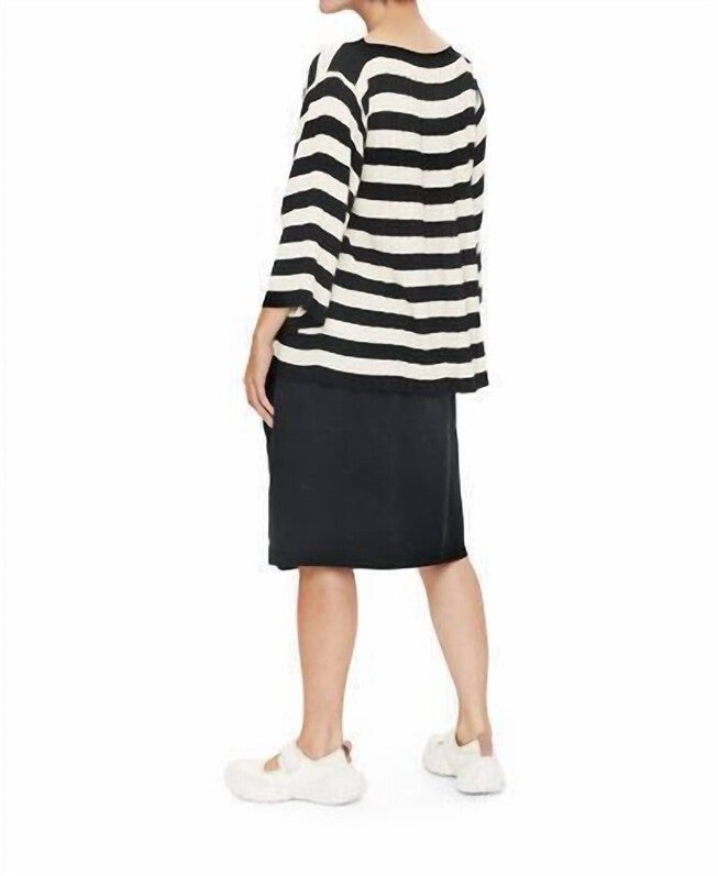 BLIXEN TENCEL SKIRT IN BLACK, , alternate image number null