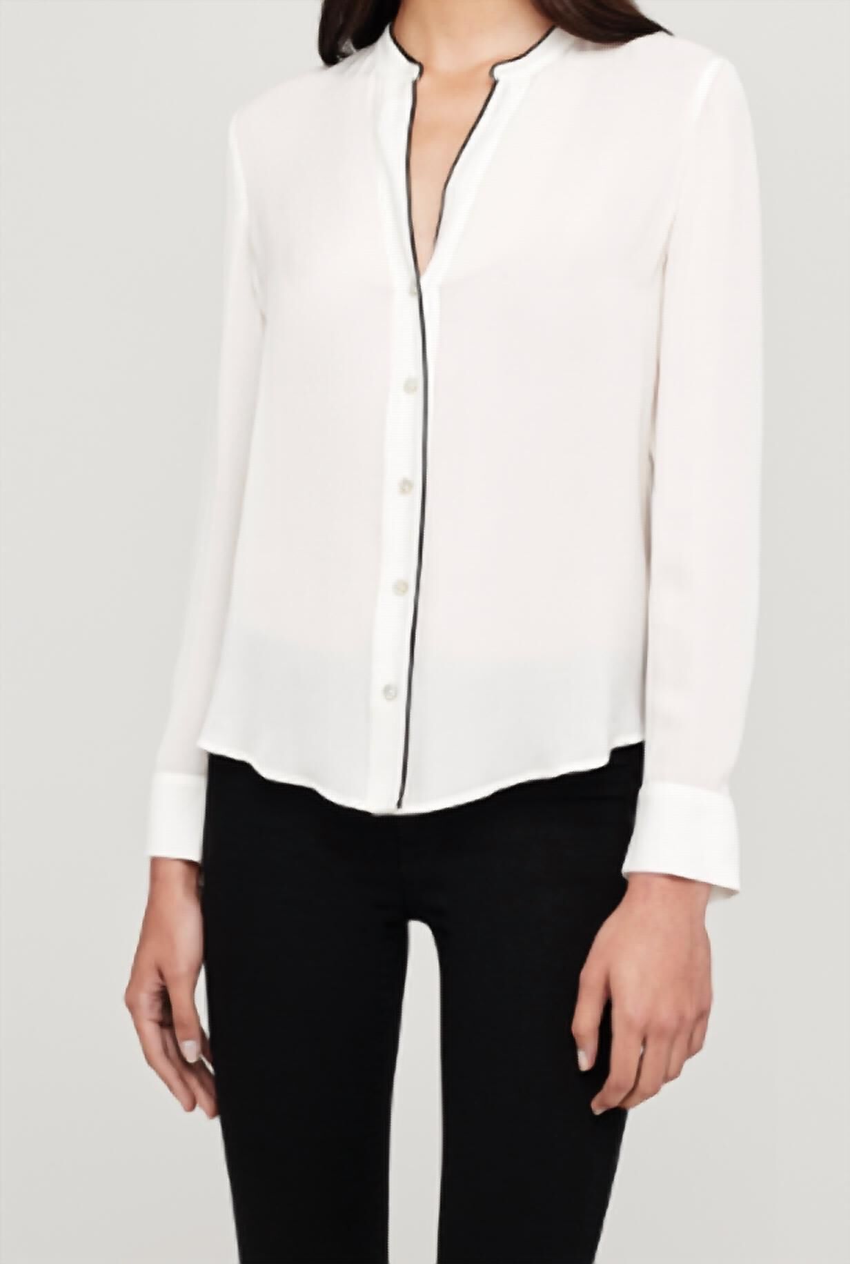 TEGAN BLOUSE IN IVORY, , alternate image number 3