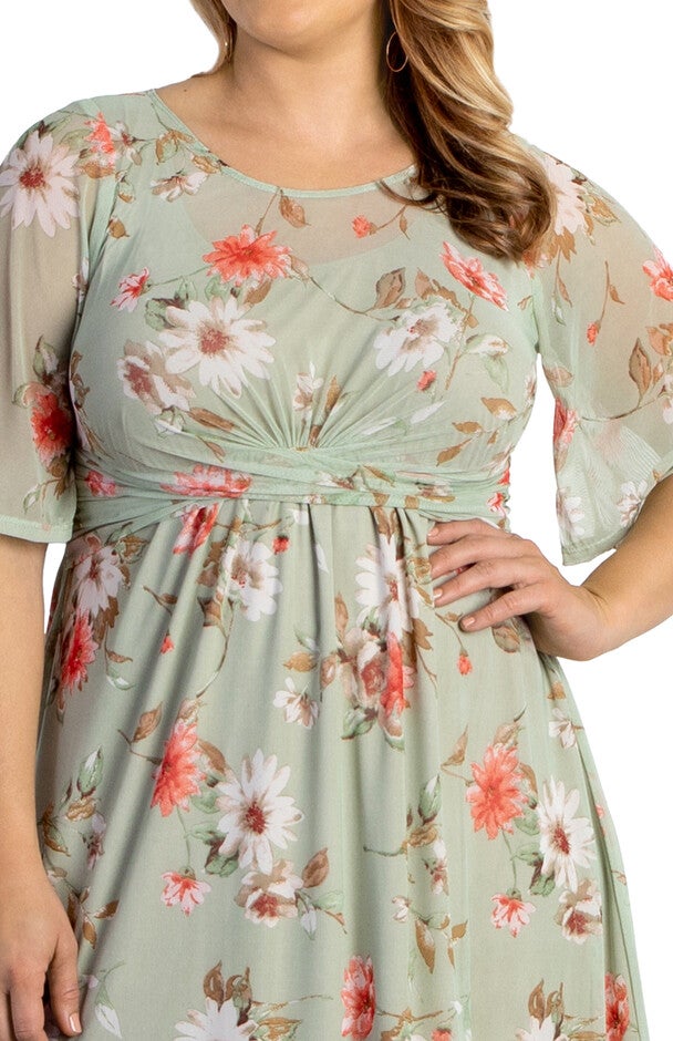 Katarina Mesh Dress, , alternate image number 6