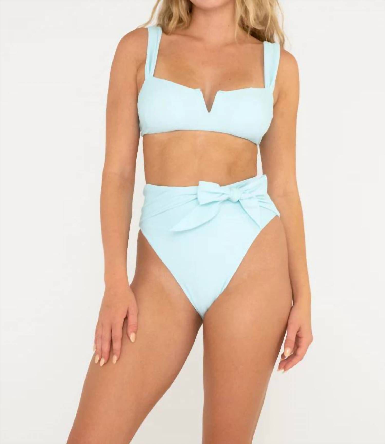 CITRINE RORY TOP FOAM IN SKY BLUE, Sky Blue / Light Blue, hi-res image number 0