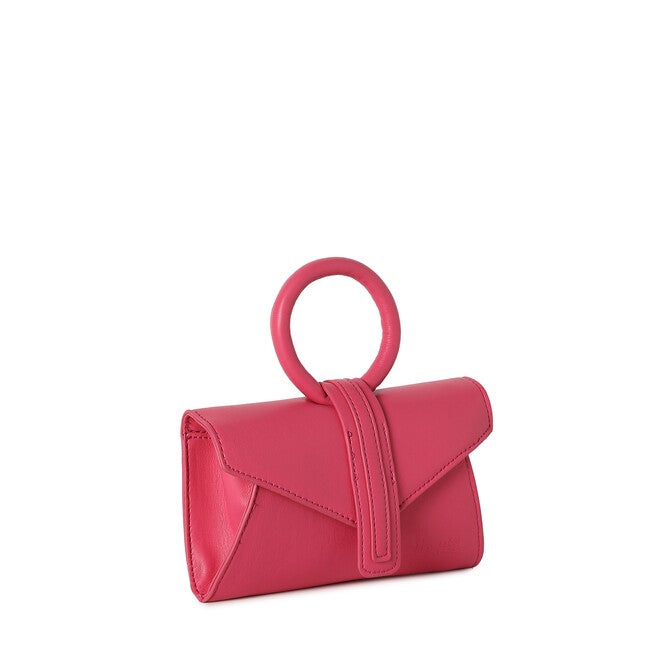 Haute Sauce Women's Envelope Handbag, Pink / Pink, alternate image number 3