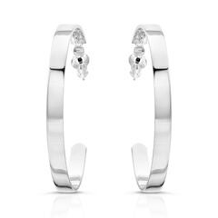 2.5" Isla Hoops Silver